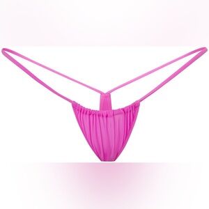 SOLD - SKIMS Micro Cording Dip String Thong with Gift Box